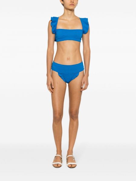 Bikini mit rüschen Clube Bossa blau