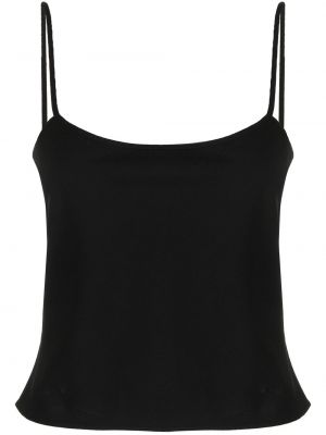 Slip-on ull tank top Jacquemus svart