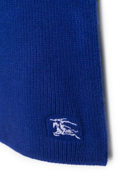Sciarpa di lana di cachemire Burberry blu