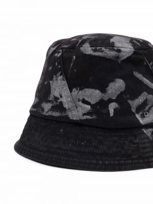 Sombrero con estampado con estampado abstracto A-cold-wall* negro