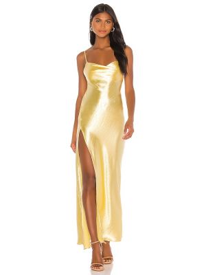 RESA River Slip Gown in Yellow. Size M, S, XS.