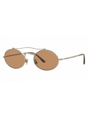 Коричневые очки солнцезащитные Armani