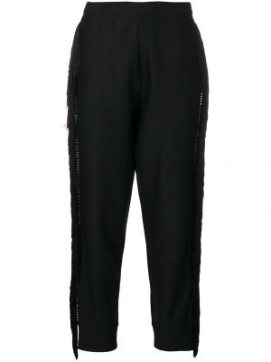 Pantalones de chándal con flecos Philipp Plein negro