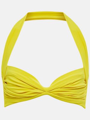 Bikini Norma Kamali żółty