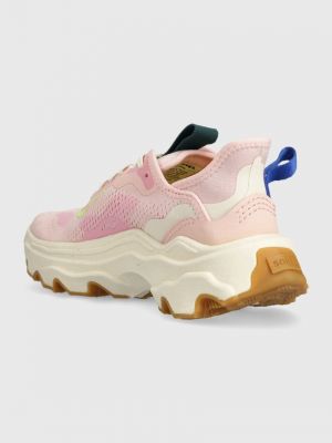 Csipkés sneakers Sorel rózsaszín