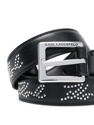 Pasek skórzany Karl Lagerfeld