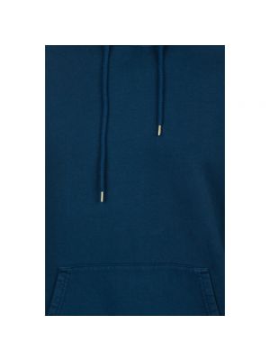 Sudadera con capucha Colorful Standard azul