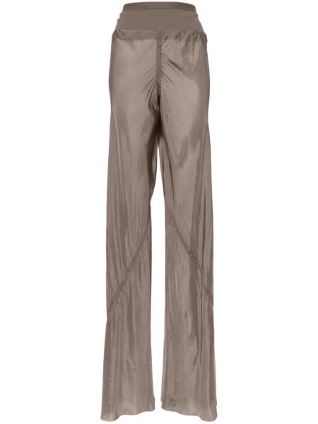 Pantalon large Rick Owens marron