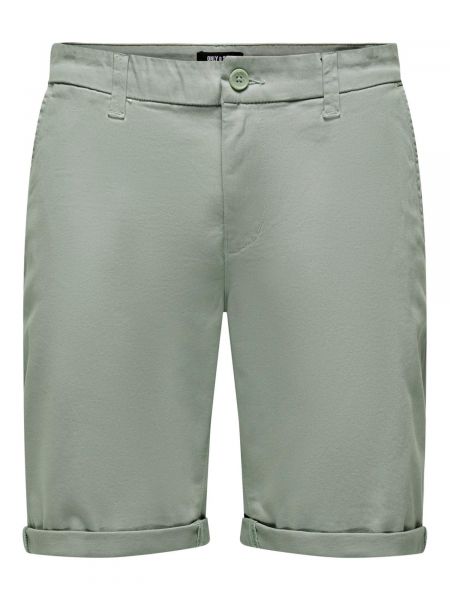 Hlače chino Only & Sons zelena