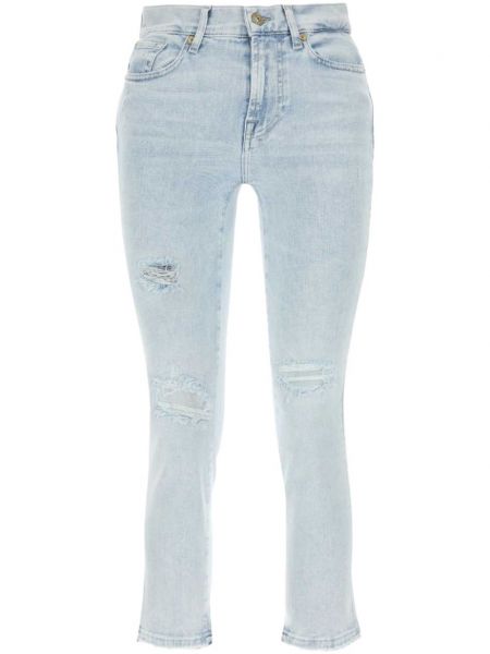 Jeans 7/8 7 For All Mankind blå