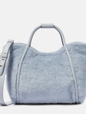 Nákupná taška Max Mara modrá