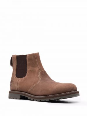 Chelsea boots à bouts ronds Timberland marron