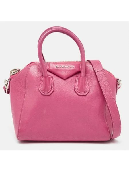 Bolsa de hombro de cuero Givenchy Pre-owned rosa