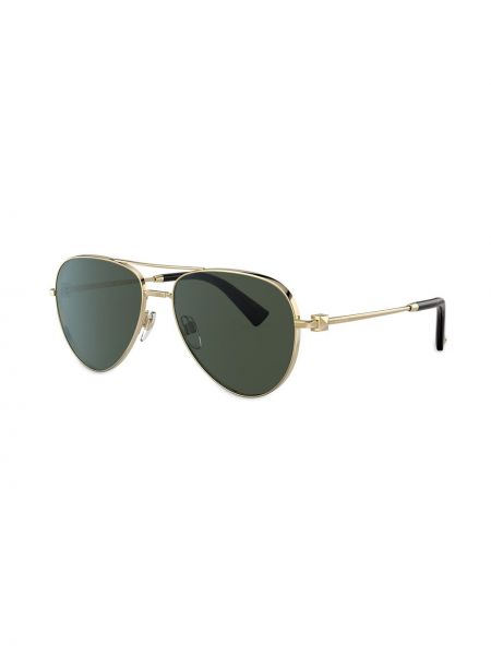 Gafas de sol con apliques Valentino Eyewear dorado