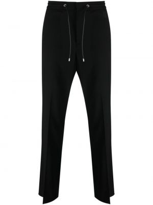 Плисирани спортни панталони Loewe черно
