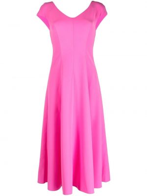Μίντι φόρεμα Emporio Armani ροζ