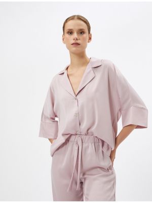 Satynowa piżama na guziki Koton