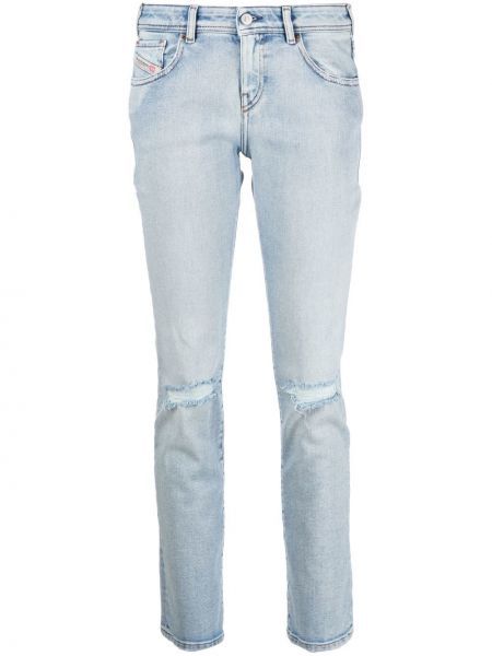 Slank lav midje skinny jeans Diesel blå