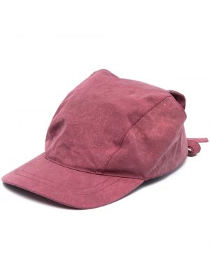 Памучна шапка с козирки Ranra розово