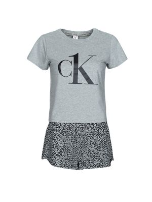 Pijamale Calvin Klein Jeans gri