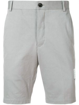 Pantaloni chino din bumbac Thom Browne gri