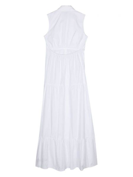 Dlouhé šaty Patrizia Pepe bílé