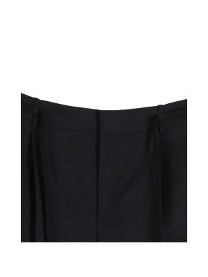 Falda de lana Saint Laurent Vintage negro