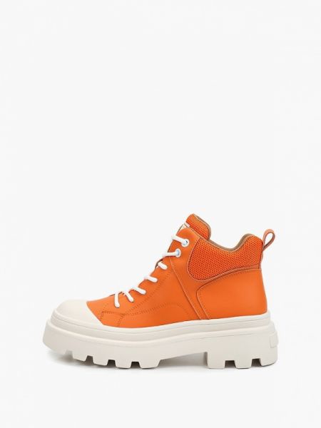 Ботинки тофа оранжевые
