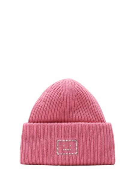 Krystaller ull lue Acne Studios rosa