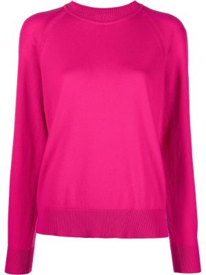 Pull en cachemire col rond Barrie rose