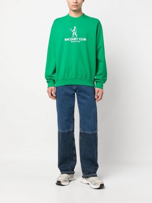 Sweatshirt mit rundem ausschnitt Sporty & Rich