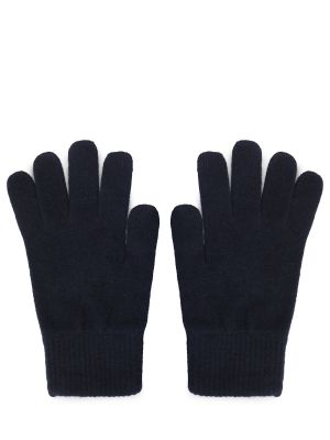 Кашемировые перчатки Yves Salomon синие