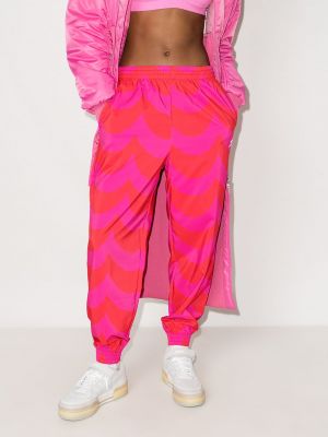 Pantalones de chándal oversized Adidas rosa