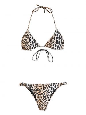 Bikini mit print mit leopardenmuster Reina Olga