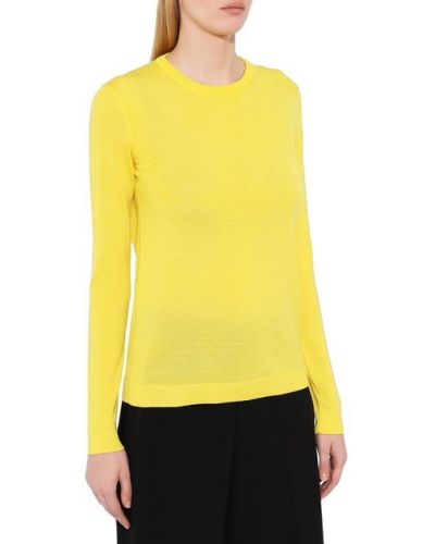 Кашемировый пуловер Ralph Lauren желтый