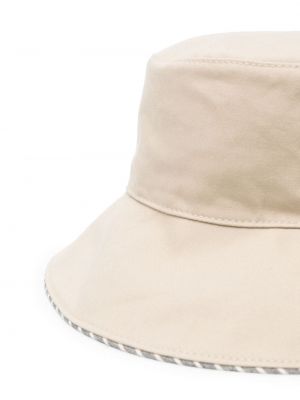 Bavlněný klobouk Helen Kaminski hnědý