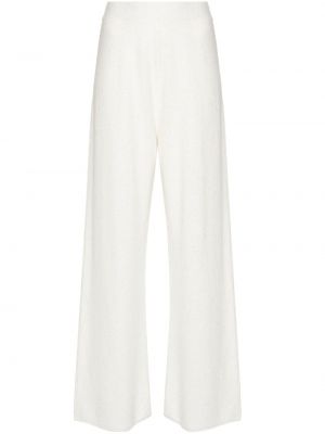 Плетени панталон с пайети Fabiana Filippi бяло