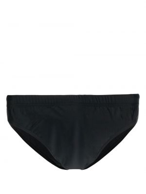 Slip de baie cu imagine Moschino negru