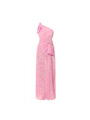 Sukienka długa Pinko różowa