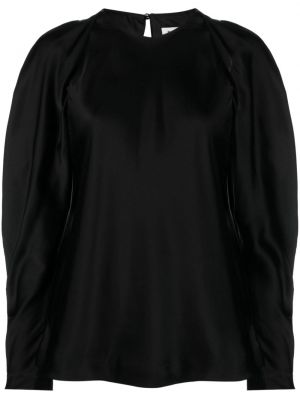 Satenska bluza Simkhai črna