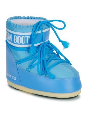Cizme de zăpadă din nailon din nailon Moon Boot albastru