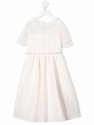 Brodert dress for jenter Self-portrait Kids