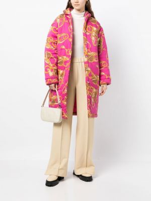 Gesteppter mantel mit print Céline Pre-owned pink
