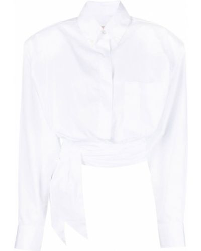 Риза Alexandre Vauthier бяло