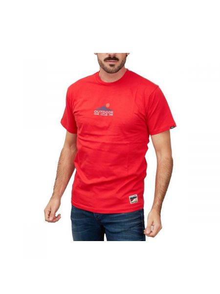 Koszula z krótkim rękawem outdoor Vans czerwona