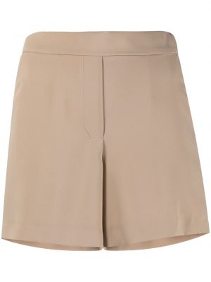 Pantalones cortos de cintura alta P.a.r.o.s.h. marrón