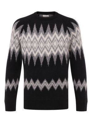 Серый кашемировый шерстяной свитер Laneus