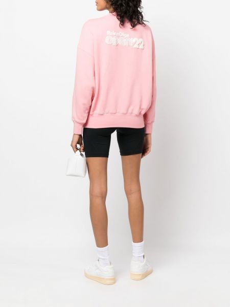 Sweatshirt mit print Reina Olga pink