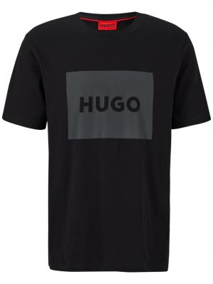 Тениска с принт Hugo