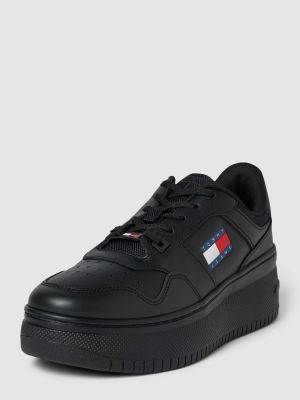 Sneakersy na platformie Tommy Jeans czarne